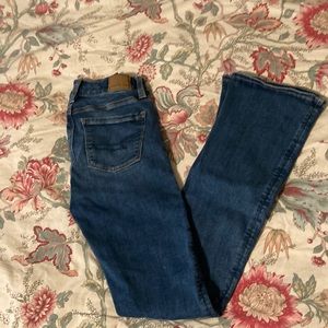 AE hi-ruse skinny kick jeans 00 regular